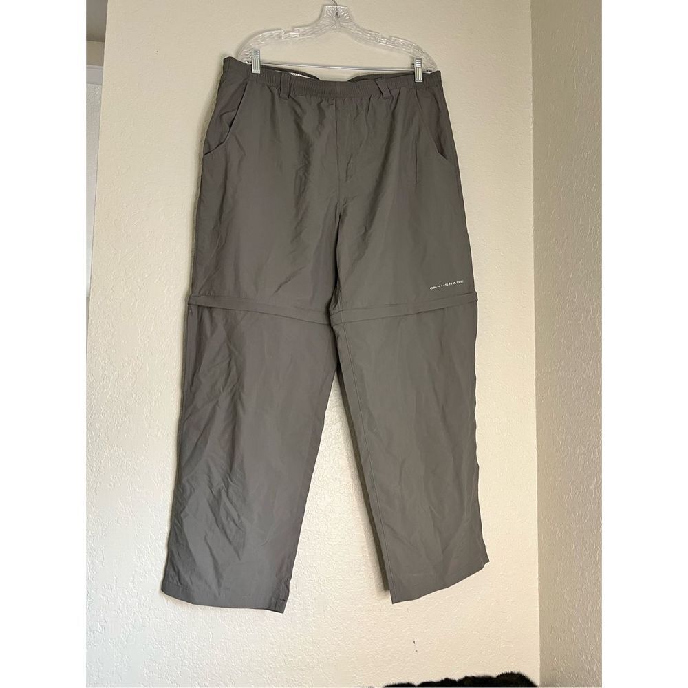 Columbia pfg zip off nylon blend hiking pants XL